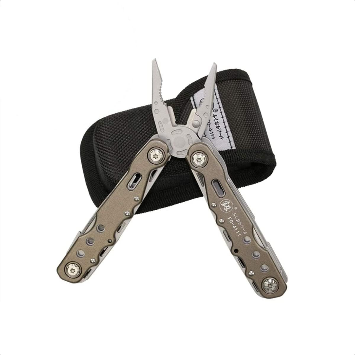 Multitool Plier 14 In 1 Kit Stainless Steel Pocket Tool - Emergency, Survival, Hunting